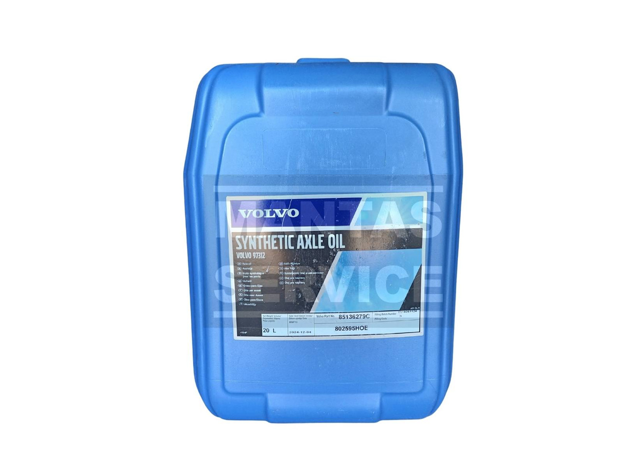 VOLVO TRANSMISSION OIL 75W-90 20L 85136279-CH - As en onderdelen voor Vrachtwagen: afbeelding 2 VOLVO TRANSMISSION OIL 75W-90 20L 85136279-CH - As en onderdelen voor Vrachtwagen: afbeelding 2