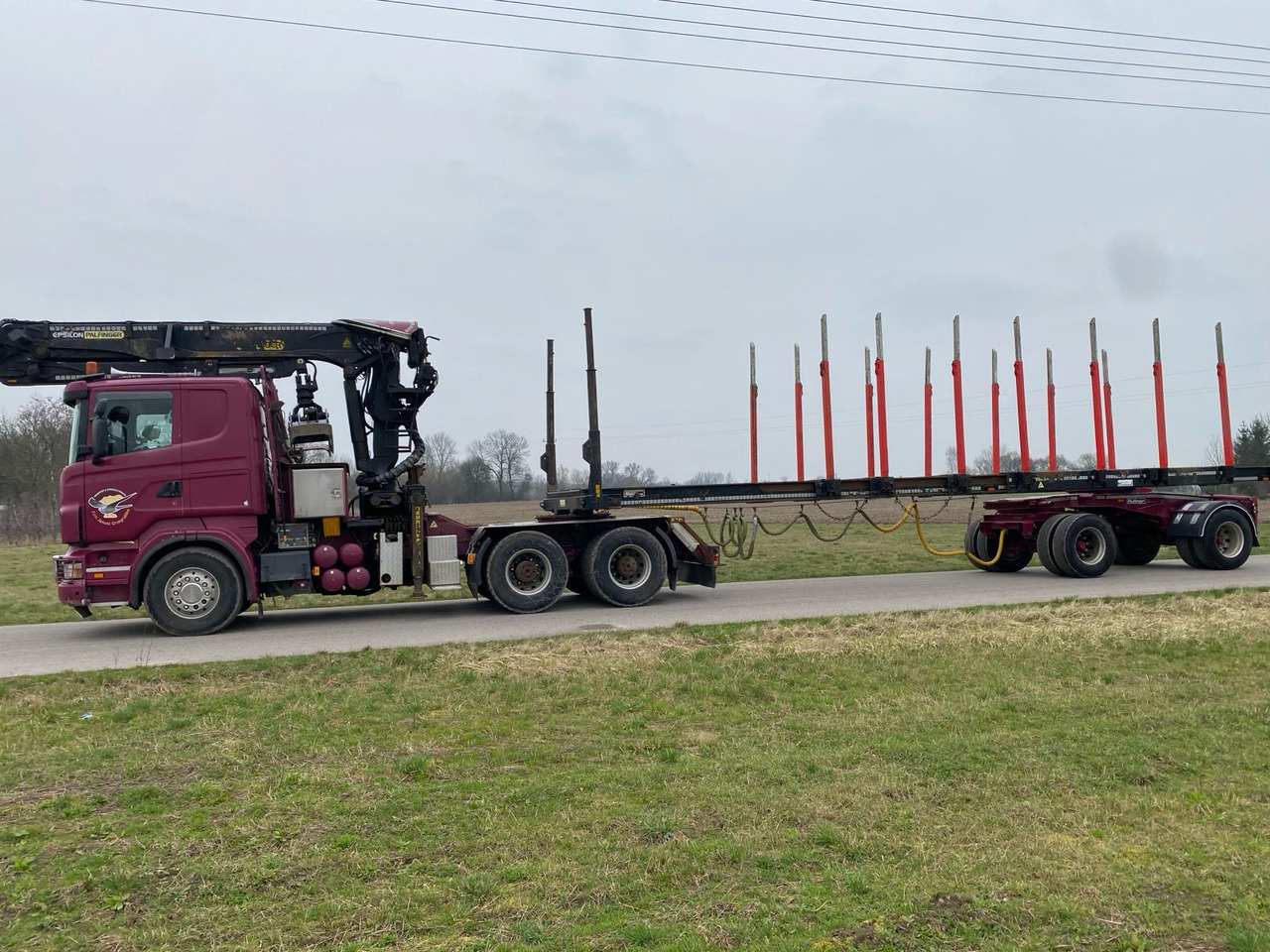 SCANIA R500 - Houttransport, Kraanwagen: afbeelding 3 SCANIA R500 - Houttransport, Kraanwagen: afbeelding 3