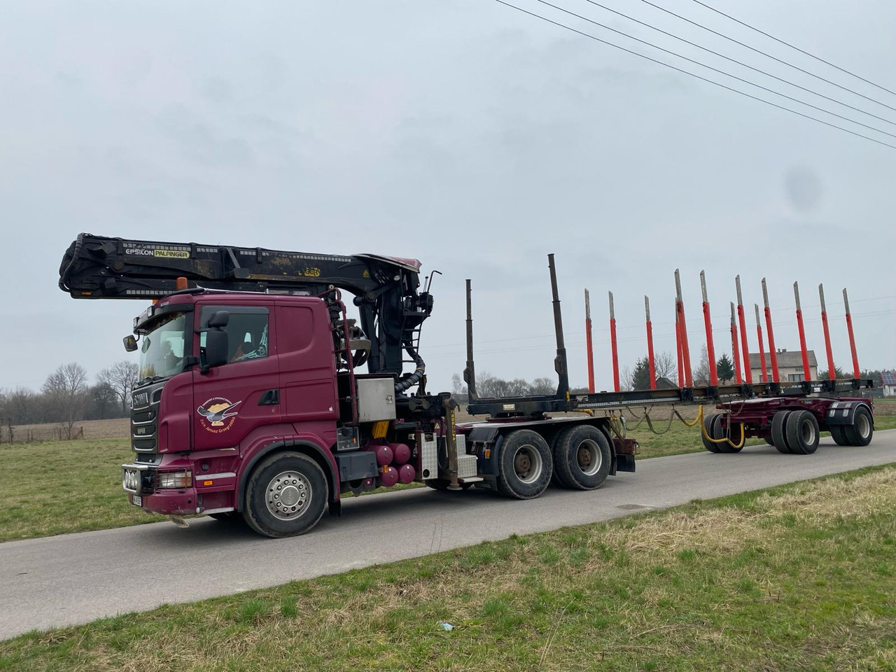 SCANIA R500 - Kraanwagen, Houttransport: afbeelding 2 SCANIA R500 - Kraanwagen, Houttransport: afbeelding 2