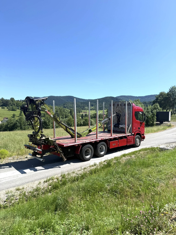 SCANIA R520 XT - Houttransport, Kraanwagen: afbeelding 5 SCANIA R520 XT - Houttransport, Kraanwagen: afbeelding 5