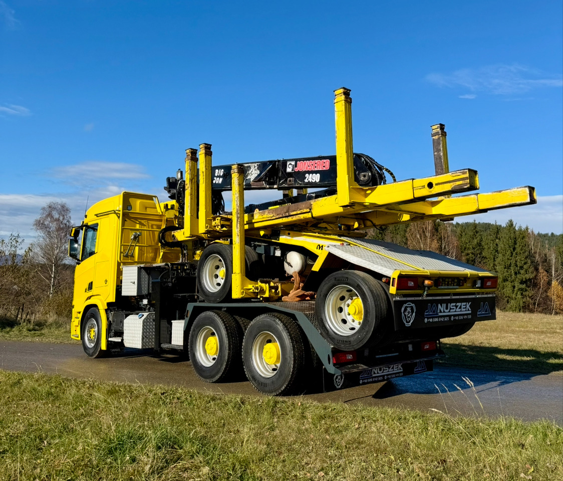 SCANIA R650 - Houttransport, Kraanwagen: afbeelding 4 SCANIA R650 - Houttransport, Kraanwagen: afbeelding 4