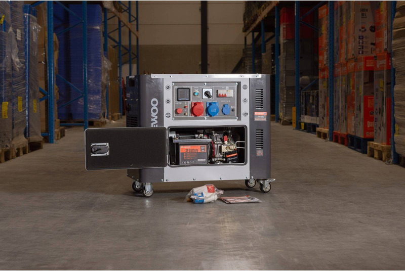 Daewoo DDAE10500DSE-3G - Industrie generator: afbeelding 3 Daewoo DDAE10500DSE-3G - Industrie generator: afbeelding 3