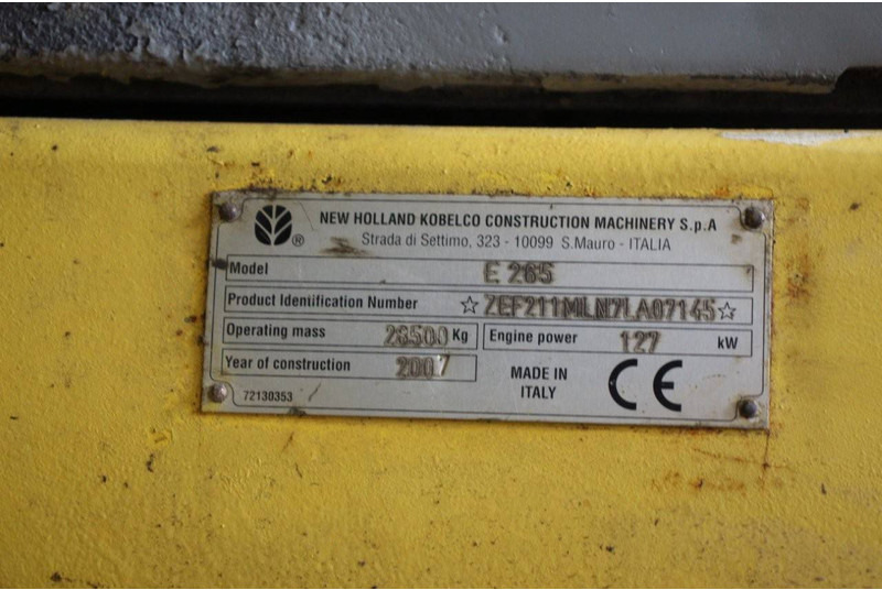 Rupsgraafmachine New Holland E265: afbeelding 20