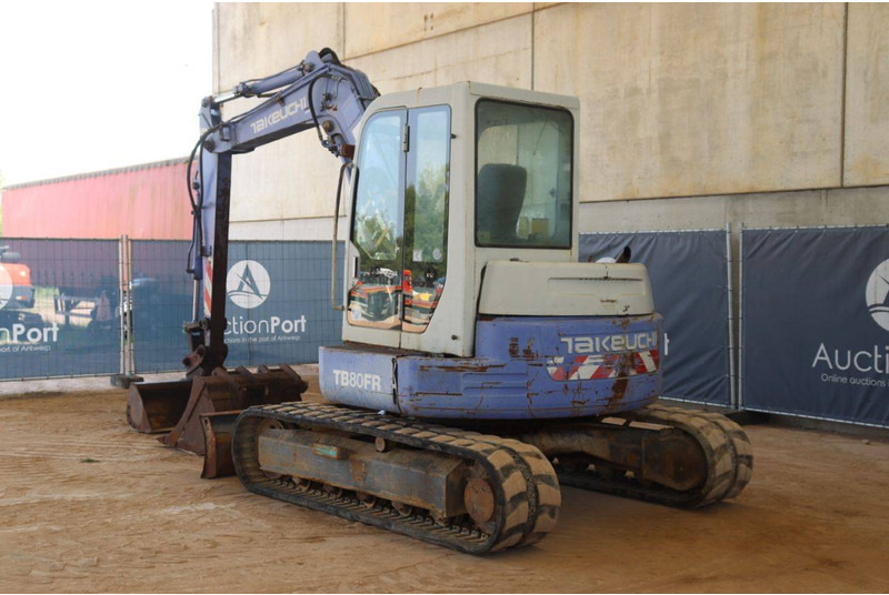 Takeuchi TB80FR - Rupsgraafmachine: afbeelding 4 Takeuchi TB80FR - Rupsgraafmachine: afbeelding 4