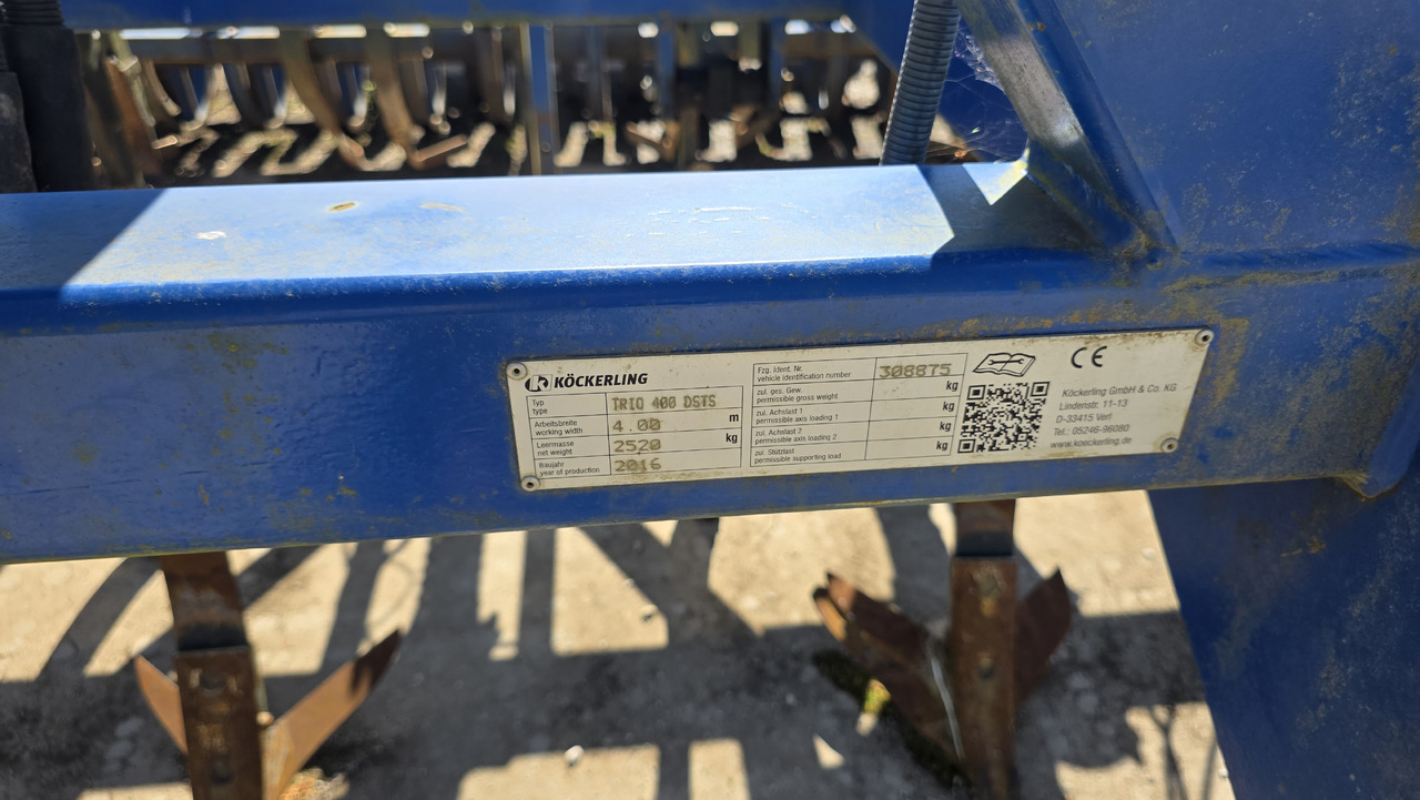Cultivator Köckerling Trio 400 DSTS: afbeelding 10