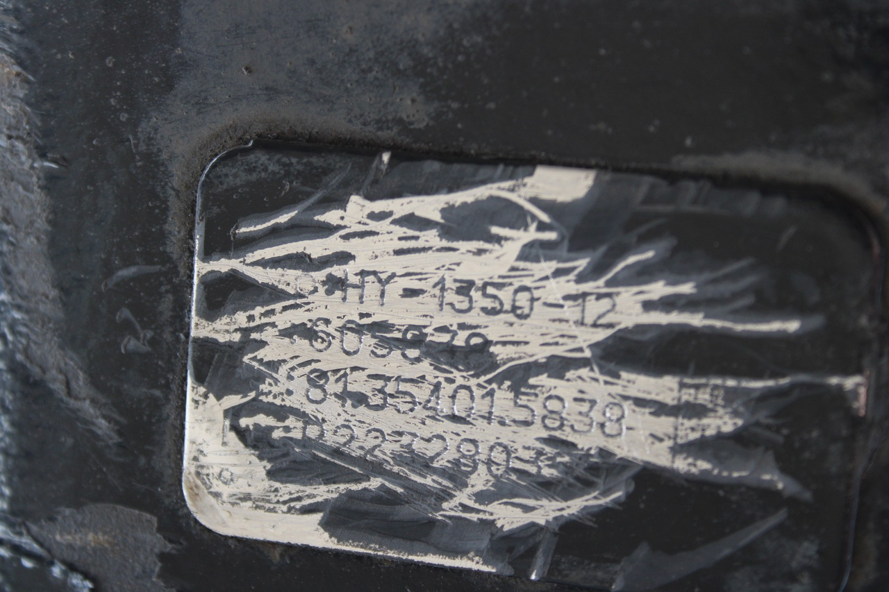 AXA SPATE MAN TGX HY-1350-12, 81.35401.5838 - Achterass voor Vrachtwagen: afbeelding 2 AXA SPATE MAN TGX HY-1350-12, 81.35401.5838 - Achterass voor Vrachtwagen: afbeelding 2