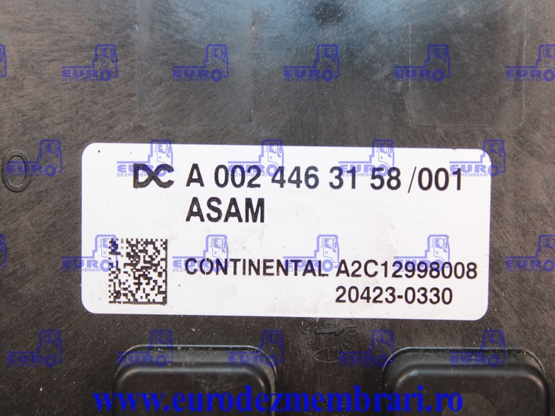 CALCULATOR TABLOU SIGURANTE ASAM MERCEDES ACTROS MP5 A0024463158, A0014469858, A0014469658 - ECU voor Vrachtwagen: afbeelding 3 CALCULATOR TABLOU SIGURANTE ASAM MERCEDES ACTROS MP5 A0024463158, A0014469858, A0014469658 - ECU voor Vrachtwagen: afbeelding 3