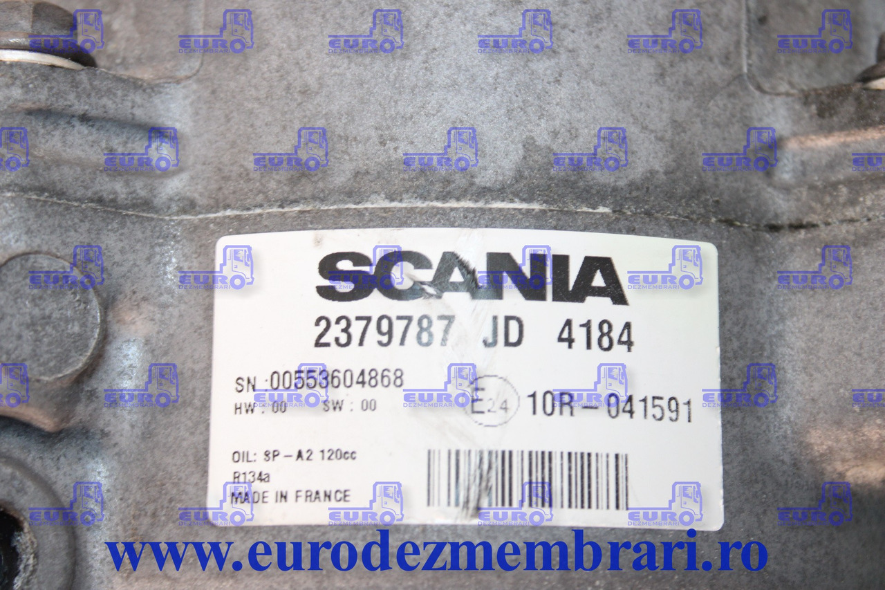 COMPRESOR CLIMA STATIONARE SCANIA 2379787 - Airco compressor voor Vrachtwagen: afbeelding 2 COMPRESOR CLIMA STATIONARE SCANIA 2379787 - Airco compressor voor Vrachtwagen: afbeelding 2