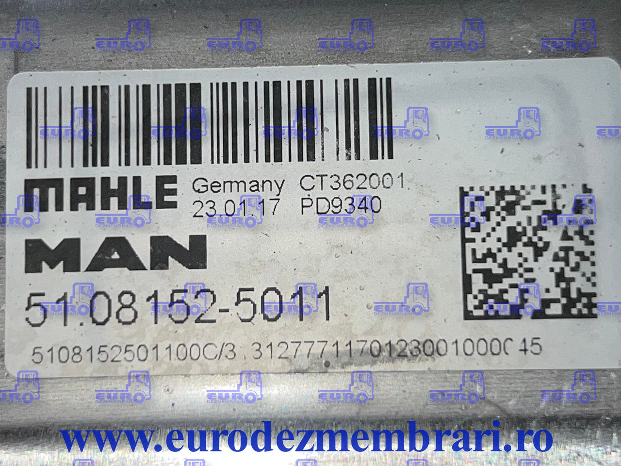 EGR MAN TGX D3876 51.08152.5011 - EGR koeler voor Vrachtwagen: afbeelding 3 EGR MAN TGX D3876 51.08152.5011 - EGR koeler voor Vrachtwagen: afbeelding 3