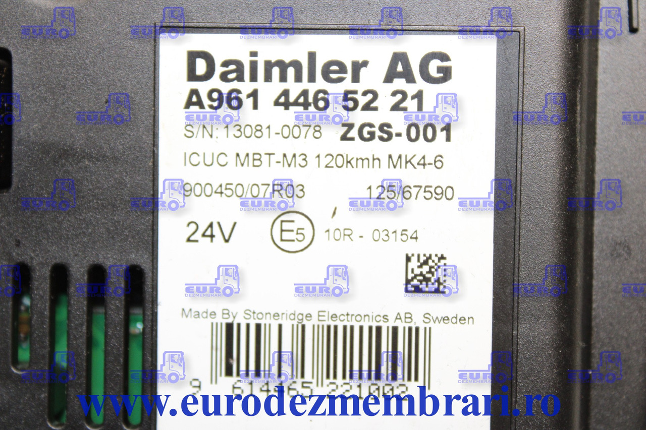 ELEMENT BORD CEAS BORD MERCEDES ACTROS MP4 A9614465221 - Cabine en interieur voor Vrachtwagen: afbeelding 2 ELEMENT BORD CEAS BORD MERCEDES ACTROS MP4 A9614465221 - Cabine en interieur voor Vrachtwagen: afbeelding 2