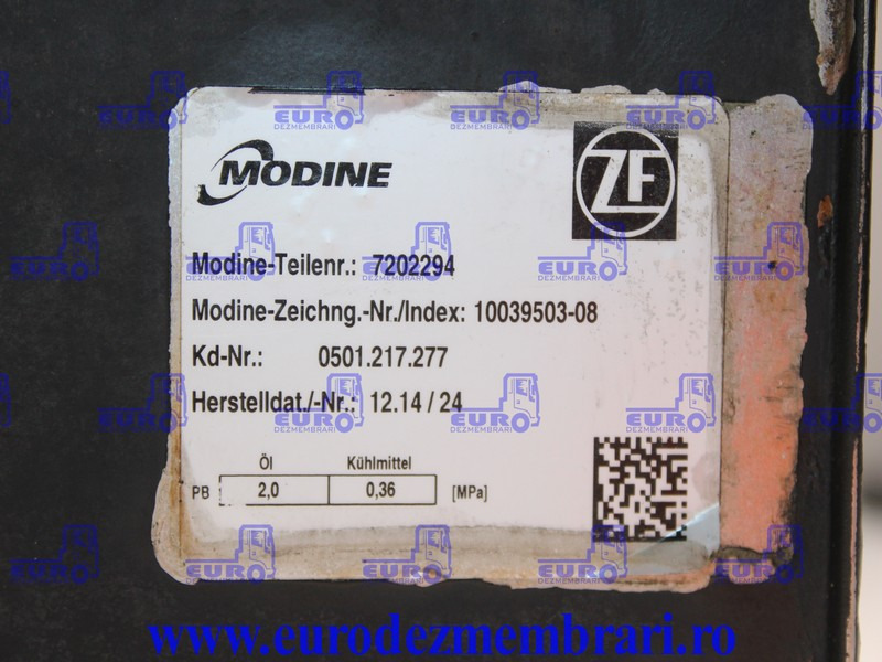 RADIATOR ULEI INTARDER MAN TGX 81.32004.6441, 0501217277, 81.32560.0075 - Oliekoeler voor Vrachtwagen: afbeelding 3 RADIATOR ULEI INTARDER MAN TGX 81.32004.6441, 0501217277, 81.32560.0075 - Oliekoeler voor Vrachtwagen: afbeelding 3