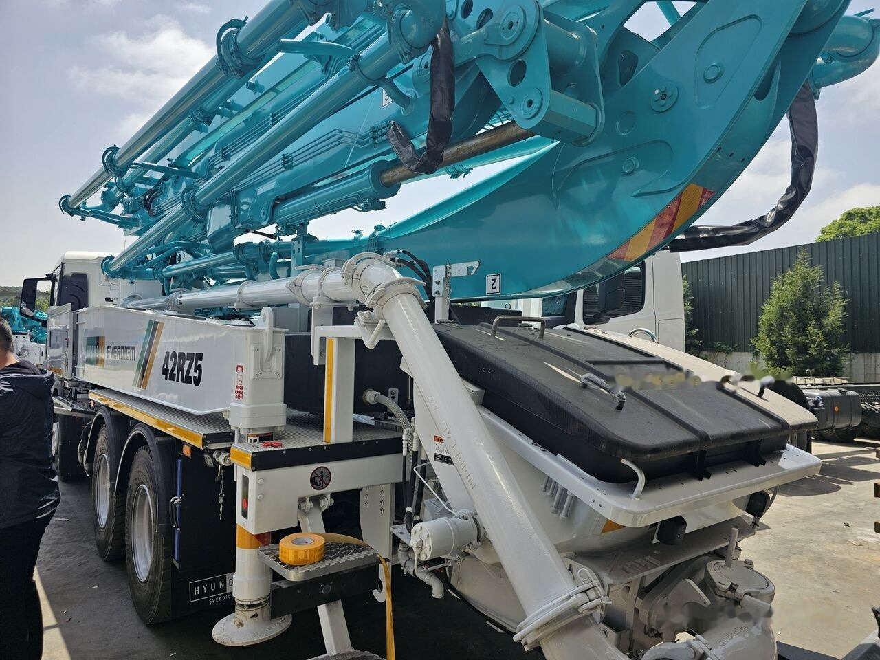 Nieuw Betonpomp Mercedes-Benz New Everdigm ECP 42 CX 5 ECP 42 CX5 on chassis: afbeelding 10