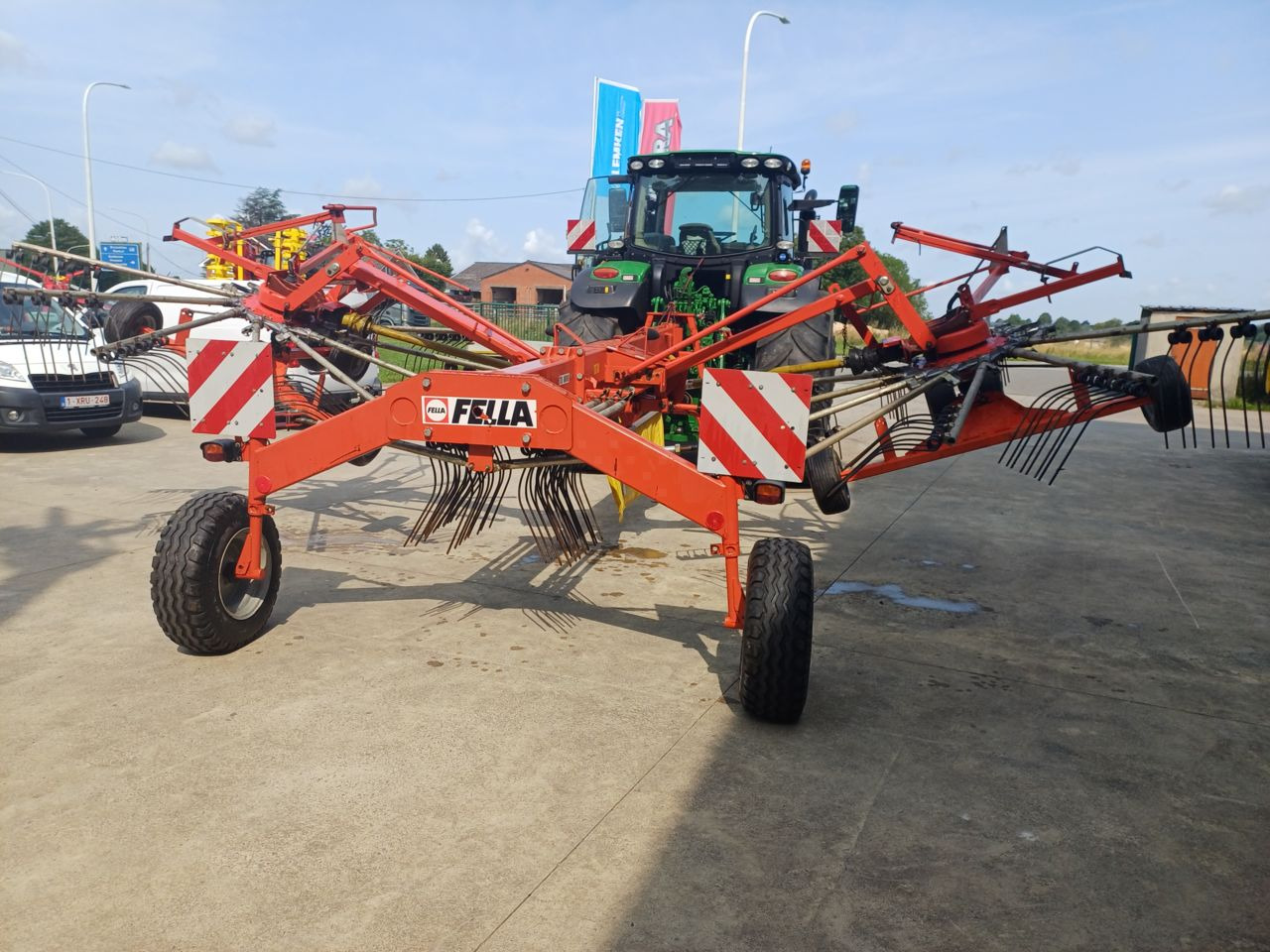 Fella TS800 - Hooischudder: afbeelding 2 Fella TS800 - Hooischudder: afbeelding 2