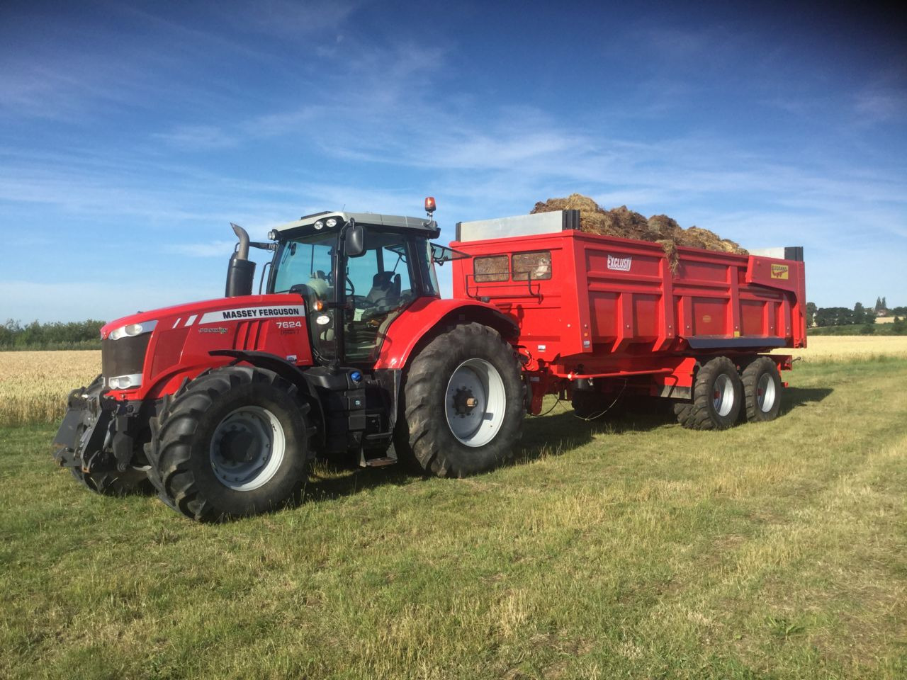 Massey Ferguson 7624 DYNA VT - Tractor: afbeelding 4 Massey Ferguson 7624 DYNA VT - Tractor: afbeelding 4
