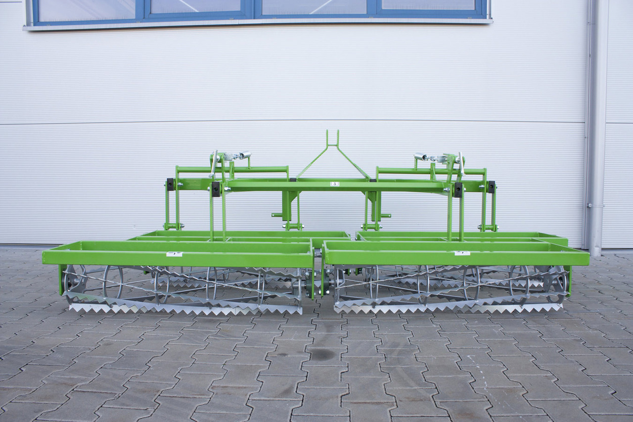 BOMET Wały strunowe podwójne z dociskiem sprężynowym 2,8 m / Doppelte Krümelwalzen mit Federspanneisen / Double string rollers with spring pressure2,8m / Двухрядные струнные катки с пружинным прижиманием 2, - Landbouw wals: afbeelding 1 BOMET Wały strunowe podwójne z dociskiem sprężynowym 2,8 m / Doppelte Krümelwalzen mit Federspanneisen / Double string rollers with spring pressure2,8m / Двухрядные струнные катки с пружинным прижиманием 2, - Landbouw wals: afbeelding 1