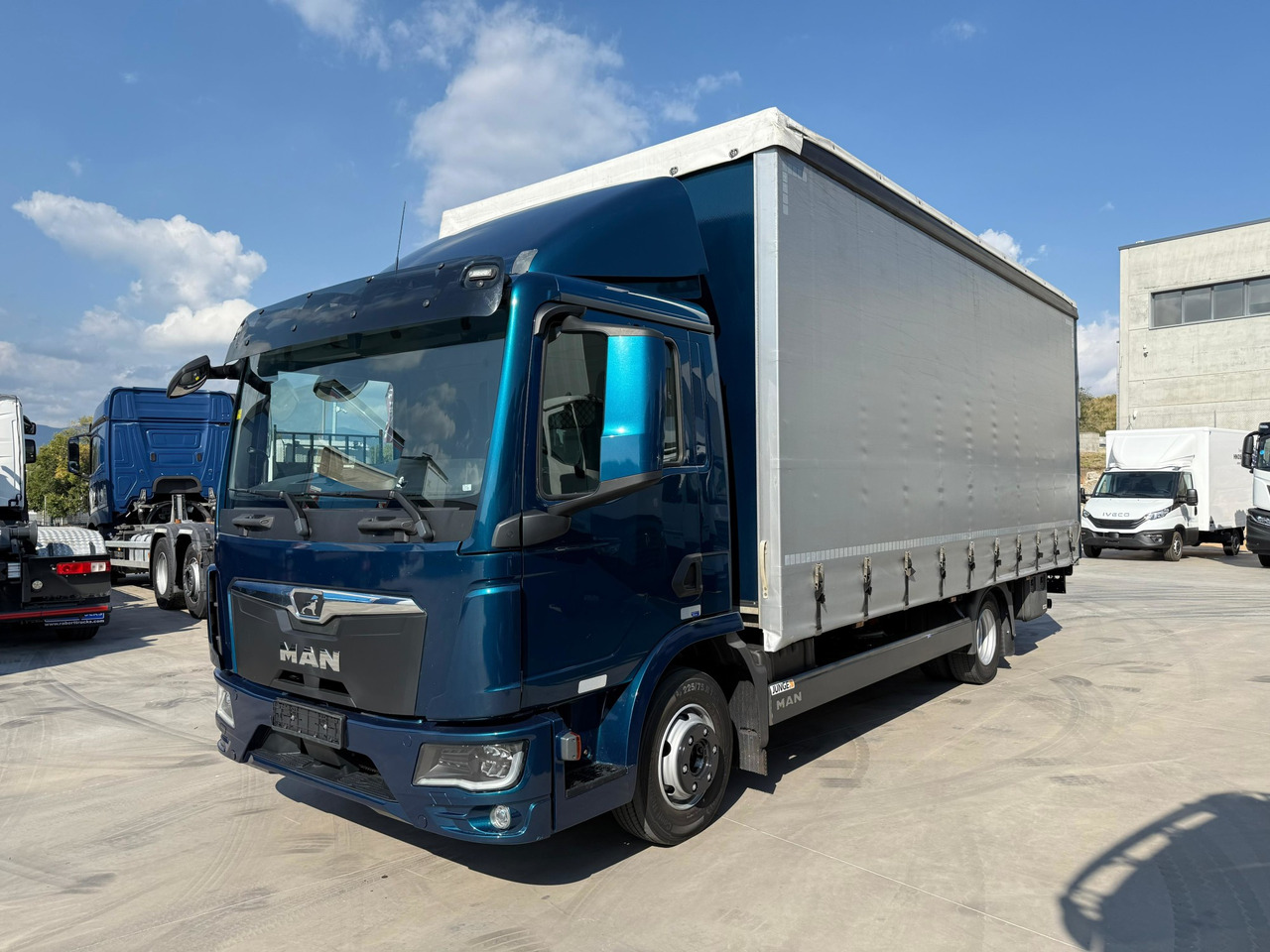 MAN 8.190 BL TGL E6 (Tauliner) - Schuifzeilen vrachtwagen: afbeelding 1 MAN 8.190 BL TGL E6 (Tauliner) - Schuifzeilen vrachtwagen: afbeelding 1