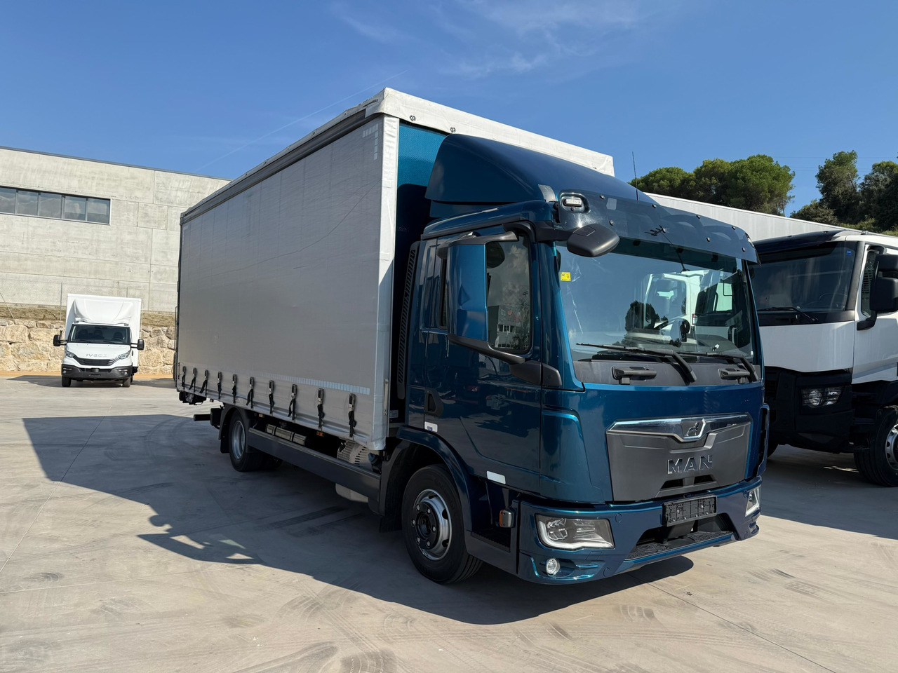 MAN 8.190 BL TGL E6 (Tauliner) - Schuifzeilen vrachtwagen: afbeelding 2 MAN 8.190 BL TGL E6 (Tauliner) - Schuifzeilen vrachtwagen: afbeelding 2