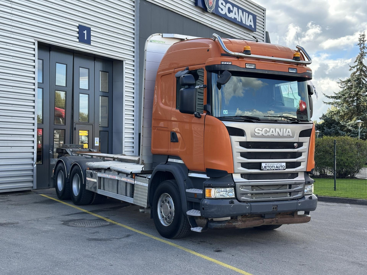 SCANIA R 450 CB6x4HHZ - Chassis vrachtwagen: afbeelding 1 SCANIA R 450 CB6x4HHZ - Chassis vrachtwagen: afbeelding 1