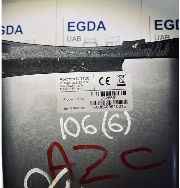 DAF 106 6 - ECU: afbeelding 3 DAF 106 6 - ECU: afbeelding 3