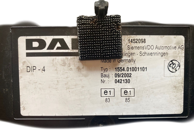 DAF - Instrumentenpaneel: afbeelding 2 DAF - Instrumentenpaneel: afbeelding 2