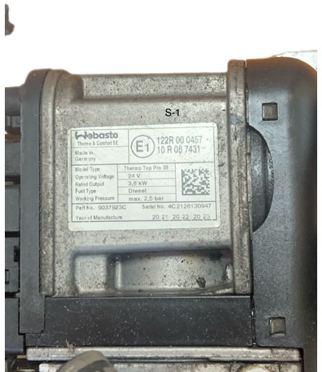 Iveco S-WAY - Verwarming/ Ventilatie: afbeelding 5 Iveco S-WAY - Verwarming/ Ventilatie: afbeelding 5