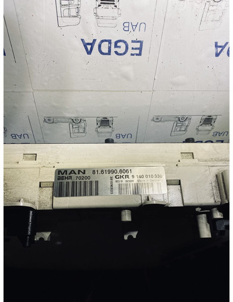 MAN BEHR - Instrumentenpaneel: afbeelding 2 MAN BEHR - Instrumentenpaneel: afbeelding 2