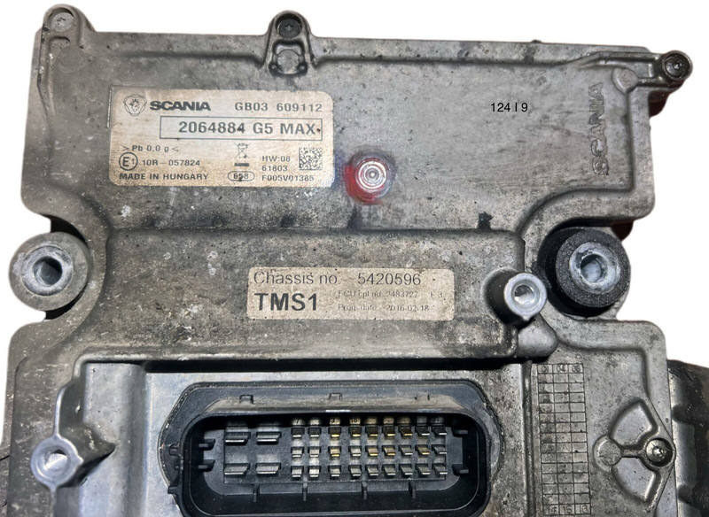 Scania Gearbox control unit TMS, TMS1, TMS2 - ECU: afbeelding 4 Scania Gearbox control unit TMS, TMS1, TMS2 - ECU: afbeelding 4