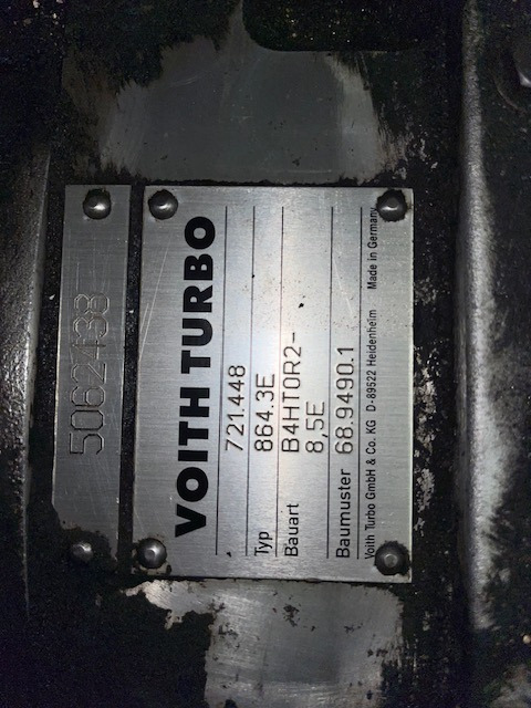 VOITH 864.3E ex Citaro, B4HTOR2, 68.9490.1 - Versnellingsbak voor Stadsbus: afbeelding 1 VOITH 864.3E ex Citaro, B4HTOR2, 68.9490.1 - Versnellingsbak voor Stadsbus: afbeelding 1