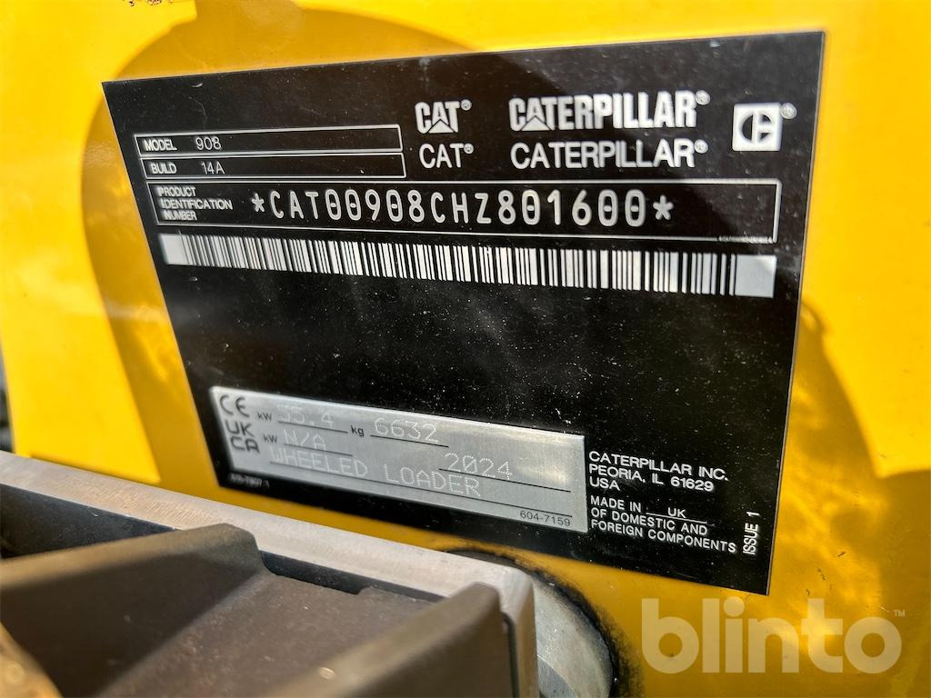 CAT 908 (2024) - Wiellader: afbeelding 5 CAT 908 (2024) - Wiellader: afbeelding 5