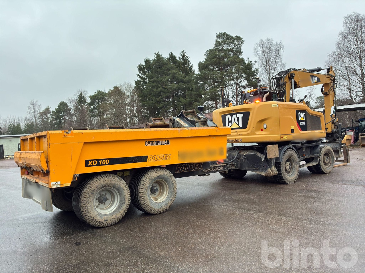 CAT M316F - Mobiele graafmachine: afbeelding 5 CAT M316F - Mobiele graafmachine: afbeelding 5