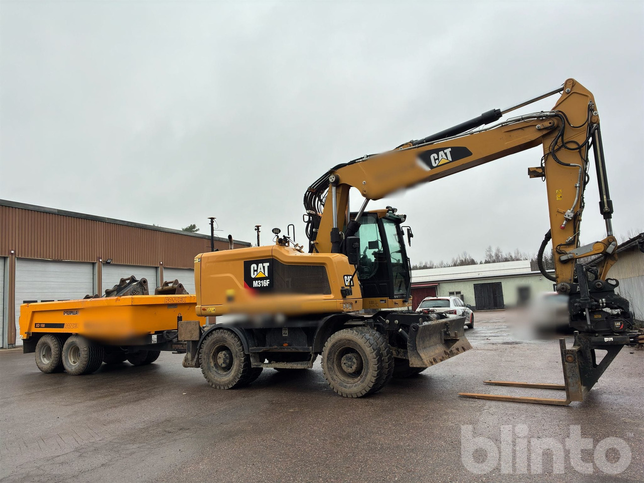 CAT M316F - Mobiele graafmachine: afbeelding 4 CAT M316F - Mobiele graafmachine: afbeelding 4