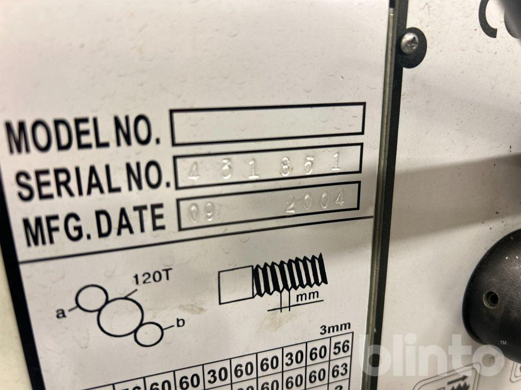 Easson C06230A - Metaaldraaibank: afbeelding 4 Easson C06230A - Metaaldraaibank: afbeelding 4