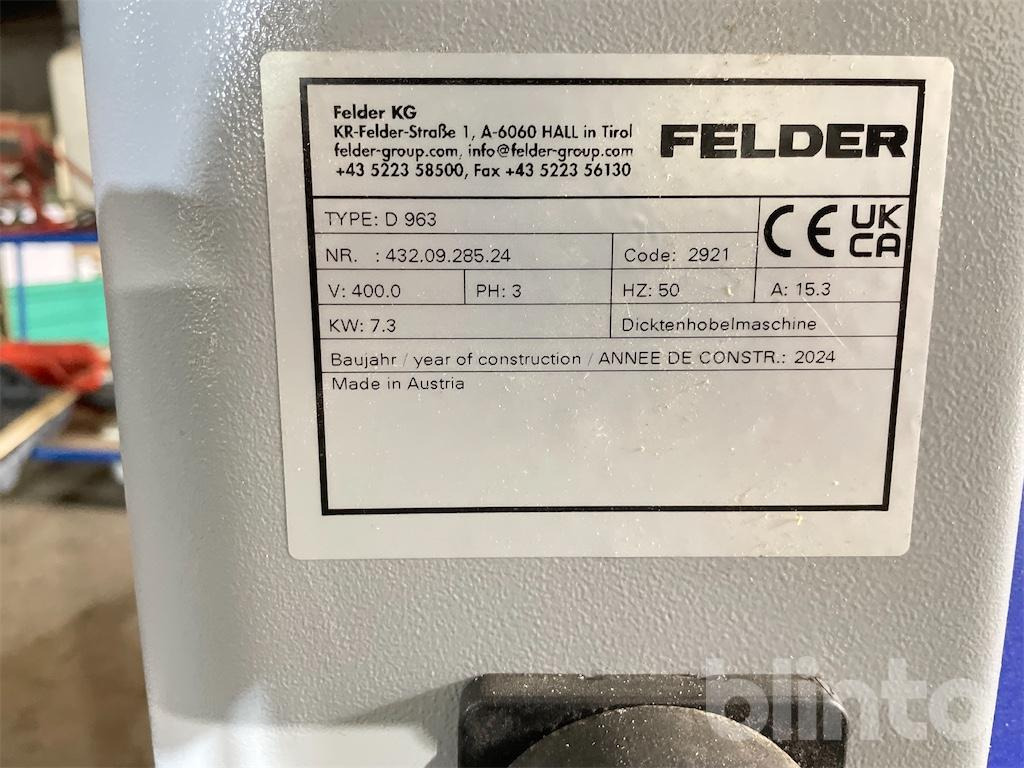 Felder D964 (2024) - Houtbewerkingsmachine: afbeelding 5 Felder D964 (2024) - Houtbewerkingsmachine: afbeelding 5