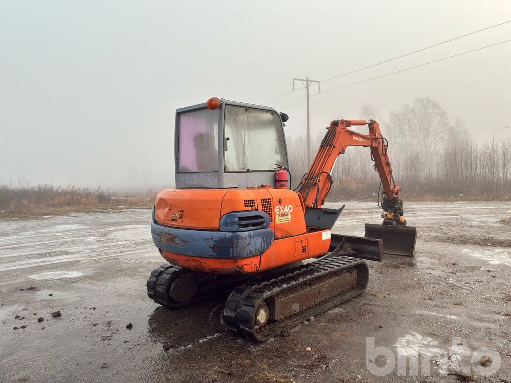 Hitachi EX40 - Minigraafmachine: afbeelding 5 Hitachi EX40 - Minigraafmachine: afbeelding 5