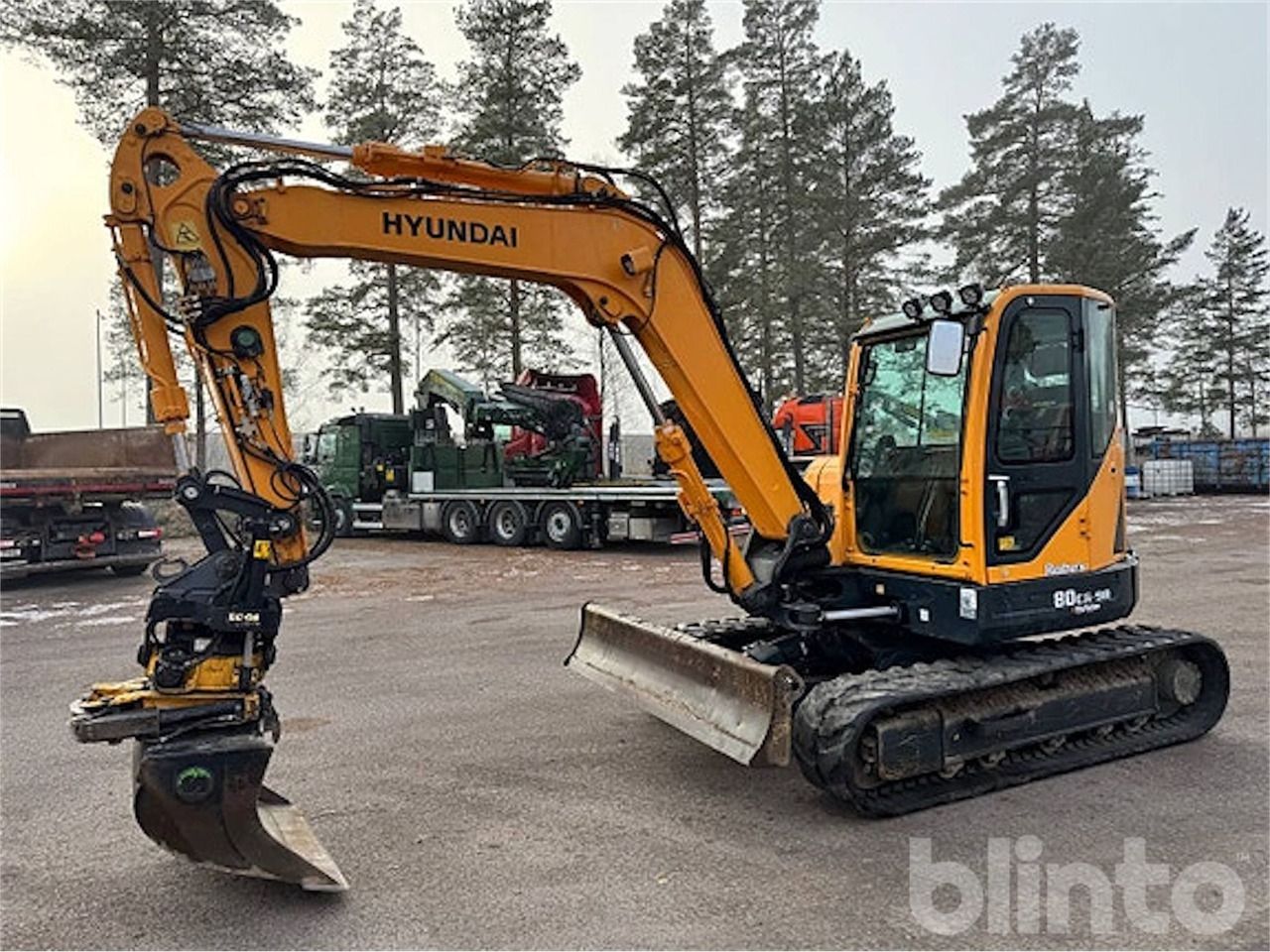 Hyundai Robex 80CR-9A - Rupsgraafmachine: afbeelding 1 Hyundai Robex 80CR-9A - Rupsgraafmachine: afbeelding 1