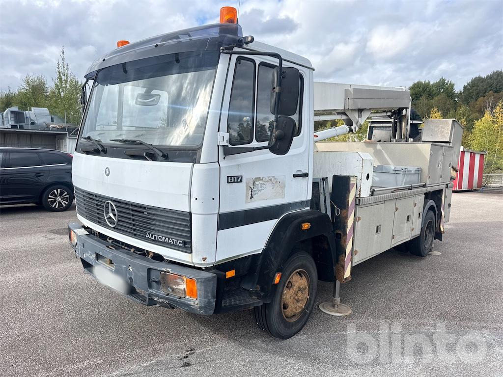 MERCEDES BENZ 817 - Vrachtwagen hoogwerker: afbeelding 1 MERCEDES BENZ 817 - Vrachtwagen hoogwerker: afbeelding 1