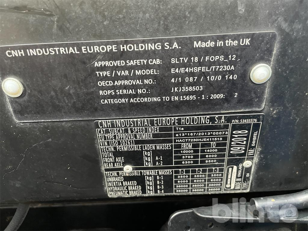 New Holland T7 230 (2018) - Tractor: afbeelding 5 New Holland T7 230 (2018) - Tractor: afbeelding 5