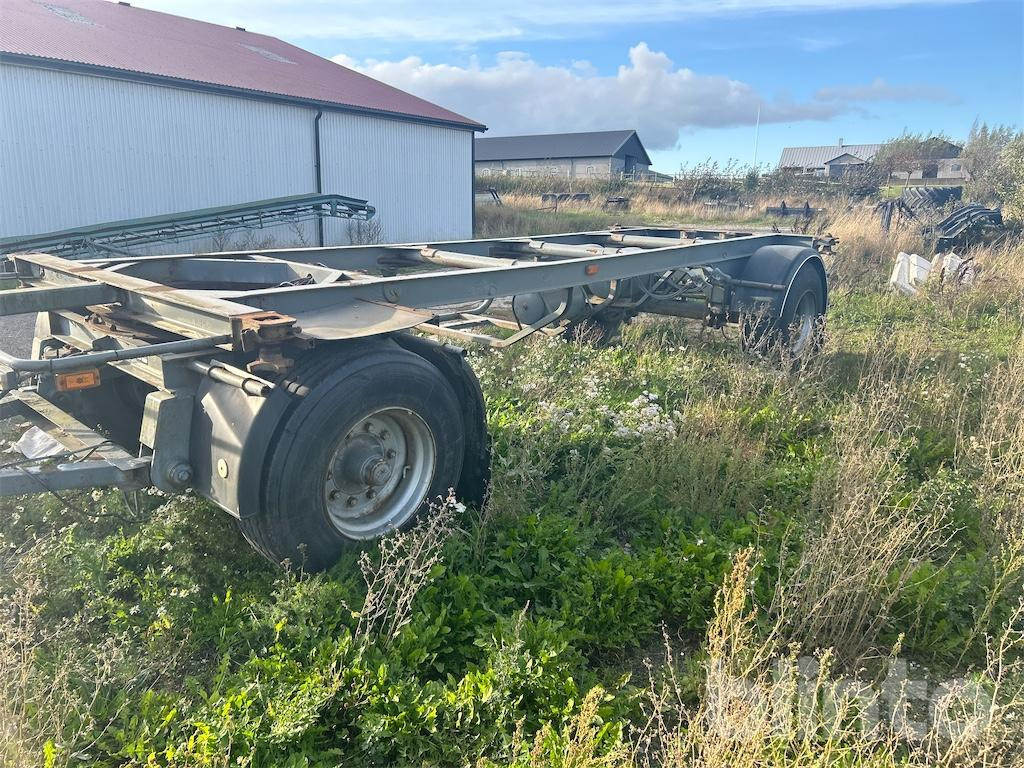 Containertransporter/ Wissellaadbak aanhangwagen SCHMITZ: afbeelding 8
