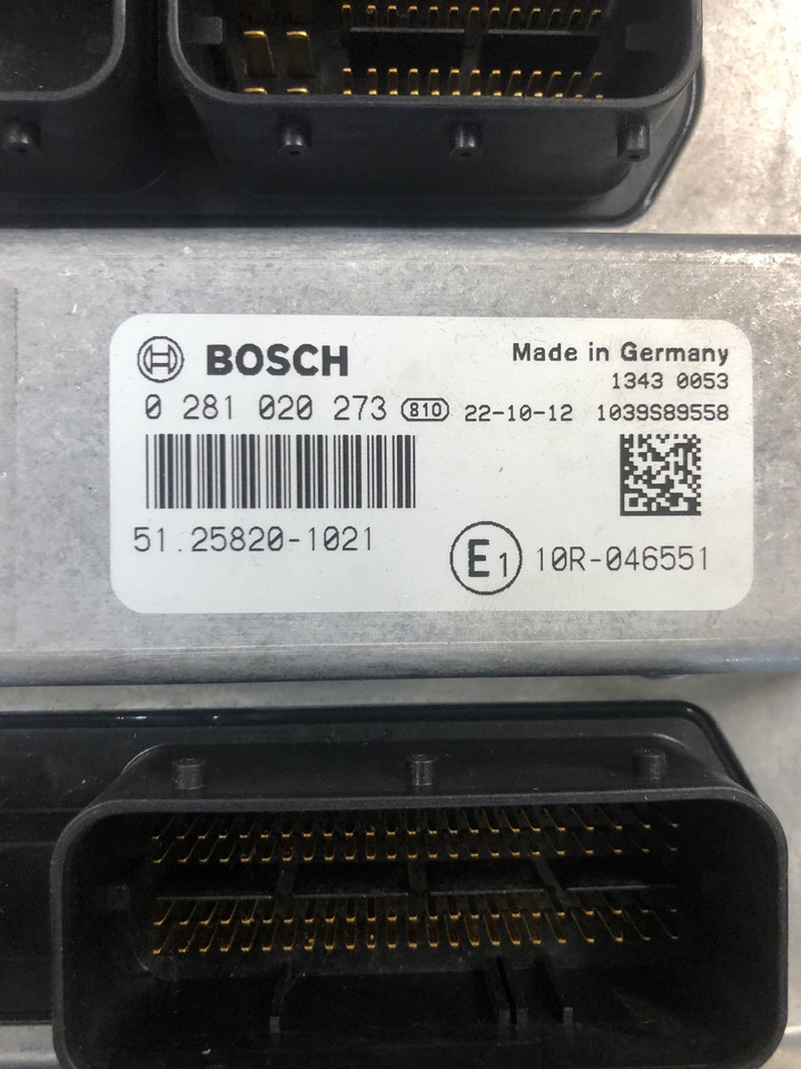 CENTRALINA EDC NUOVA - RIF. BOSCH 0281020273 - RIF. MAN 51258357674 - ECU: afbeelding 2 CENTRALINA EDC NUOVA - RIF. BOSCH 0281020273 - RIF. MAN 51258357674 - ECU: afbeelding 2