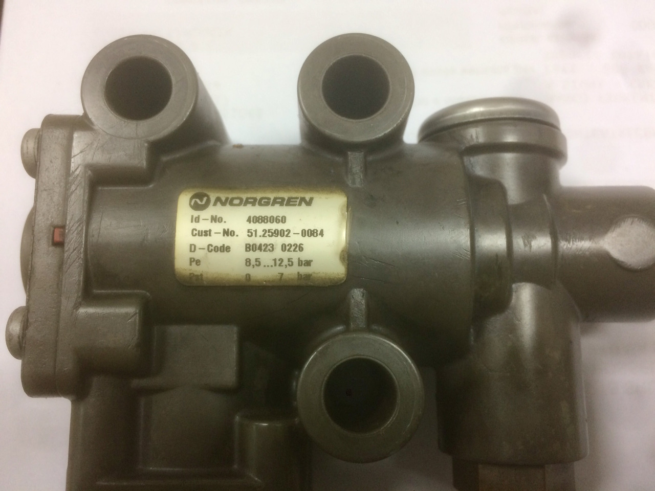 VALVOLA EGR MAN 51259020084 - 51259020123 - Klep voor Vrachtwagen: afbeelding 2 VALVOLA EGR MAN 51259020084 - 51259020123 - Klep voor Vrachtwagen: afbeelding 2