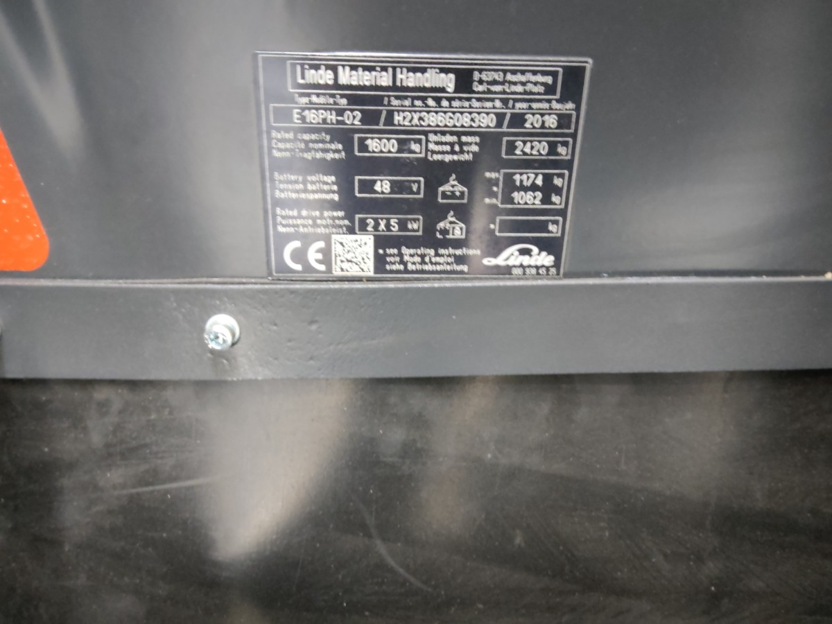 Linde E16PH-02/BILOVICE - Elektrische heftruck: afbeelding 5 Linde E16PH-02/BILOVICE - Elektrische heftruck: afbeelding 5