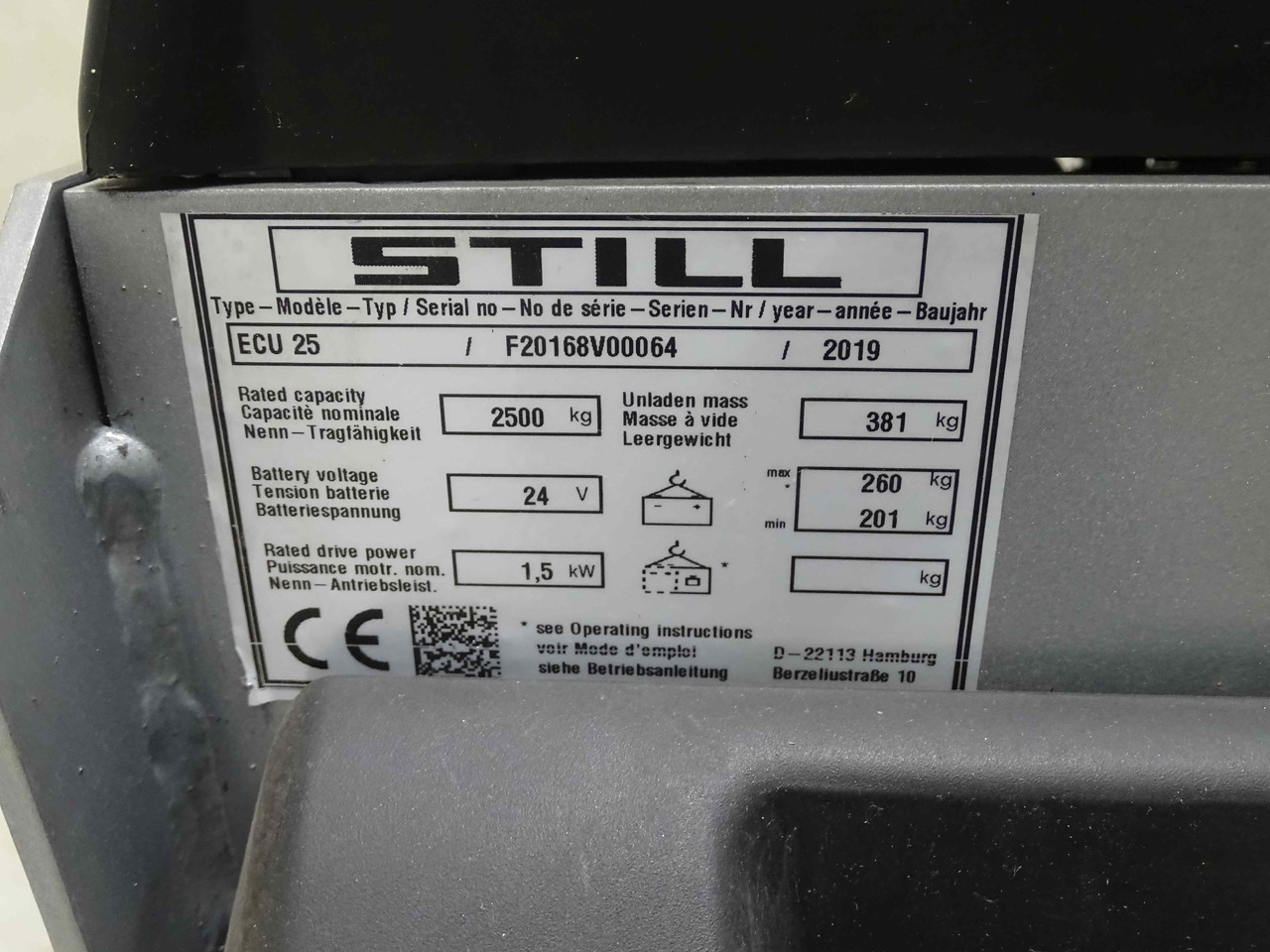 Still ECU25/1800MM - Palletwagen: afbeelding 5 Still ECU25/1800MM - Palletwagen: afbeelding 5