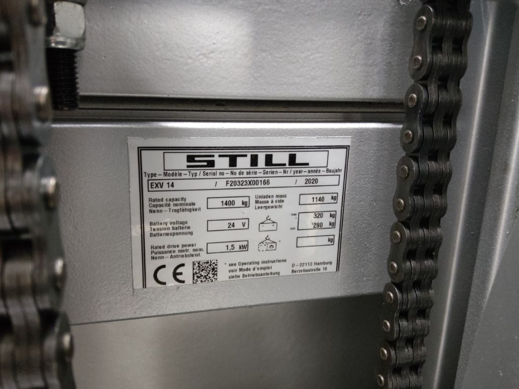 Still EXV14/BATT.NEU - Stapelaar: afbeelding 5 Still EXV14/BATT.NEU - Stapelaar: afbeelding 5