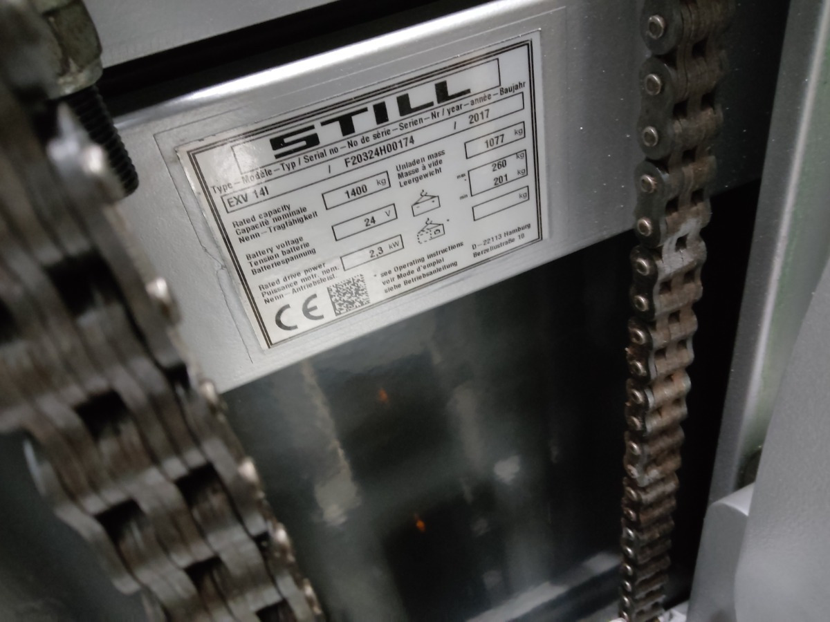 Stapelaar Still EXV14I/BATT.NEU: afbeelding 7