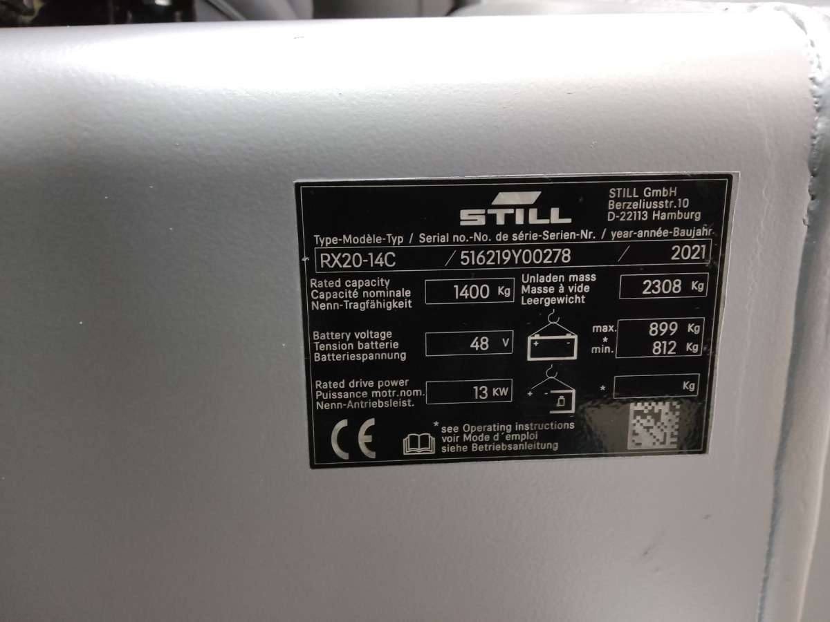 Still RX20-14C - Elektrische heftruck: afbeelding 5 Still RX20-14C - Elektrische heftruck: afbeelding 5