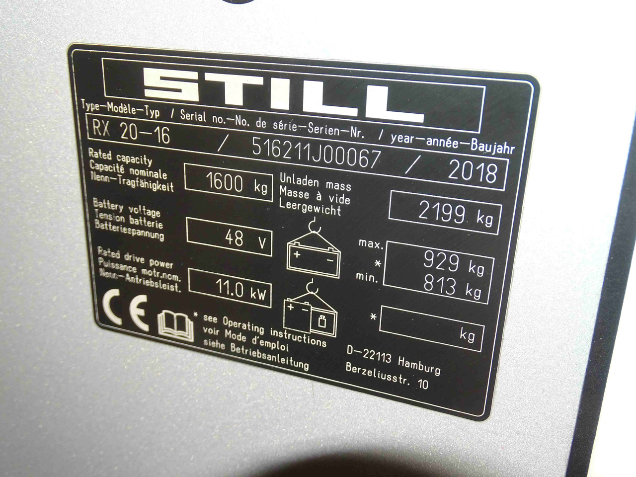 Still RX20-16 - Elektrische heftruck: afbeelding 5 Still RX20-16 - Elektrische heftruck: afbeelding 5