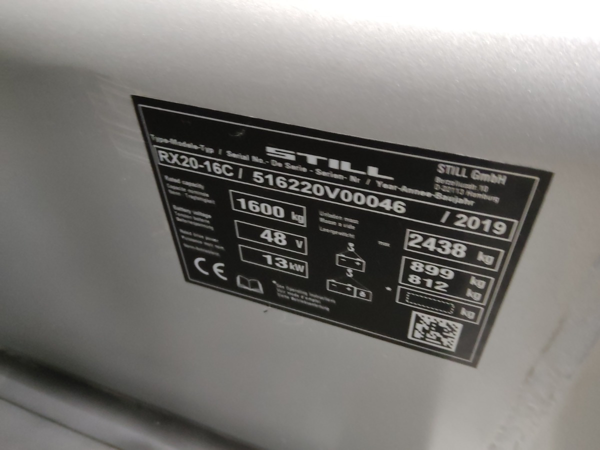Elektrische heftruck Still RX20-16C: afbeelding 6