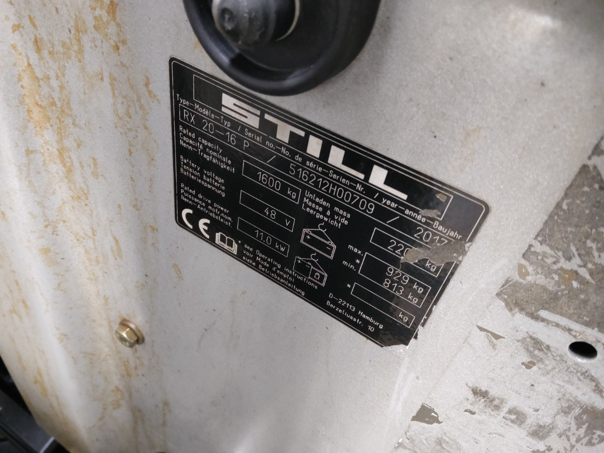 Still RX20-16P - Elektrische heftruck: afbeelding 5 Still RX20-16P - Elektrische heftruck: afbeelding 5