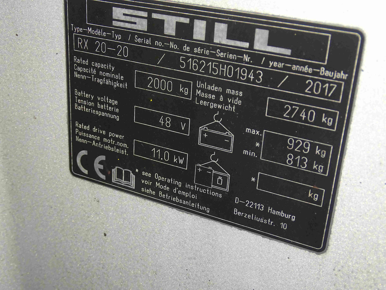 Still RX20-20 - Elektrische heftruck: afbeelding 5 Still RX20-20 - Elektrische heftruck: afbeelding 5