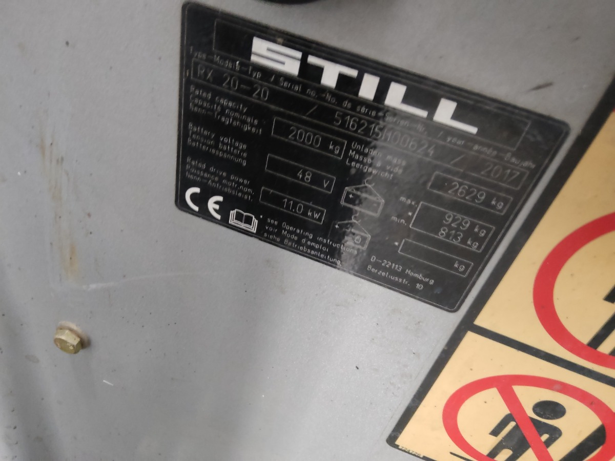 Still RX20-20 - Elektrische heftruck: afbeelding 5 Still RX20-20 - Elektrische heftruck: afbeelding 5